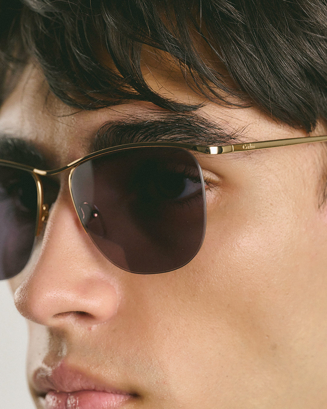 Corlin Eyewear Belmondo Gold Black Solglasögon