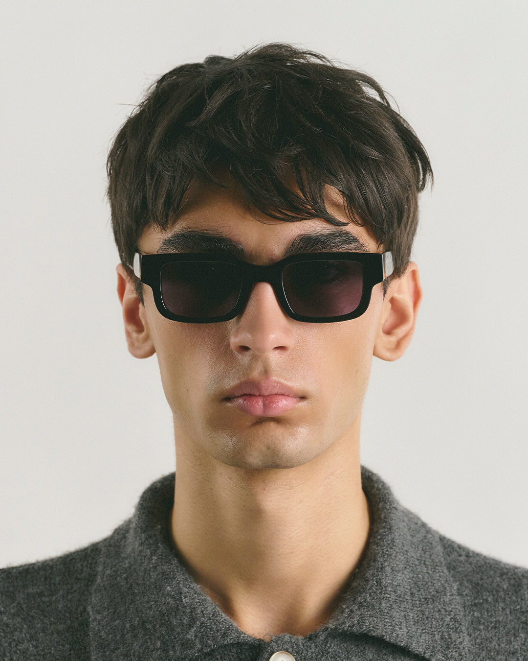 Corlin Eyewear Leon Black Black Solglasögon