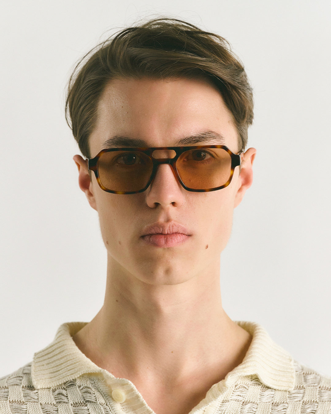 Corlin Eyewear Sam Tortoise Cinnamon Solglasögon