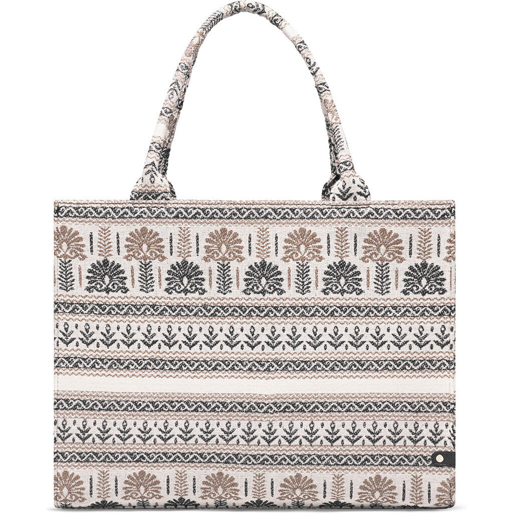 Depeche Shopper Sand Printed