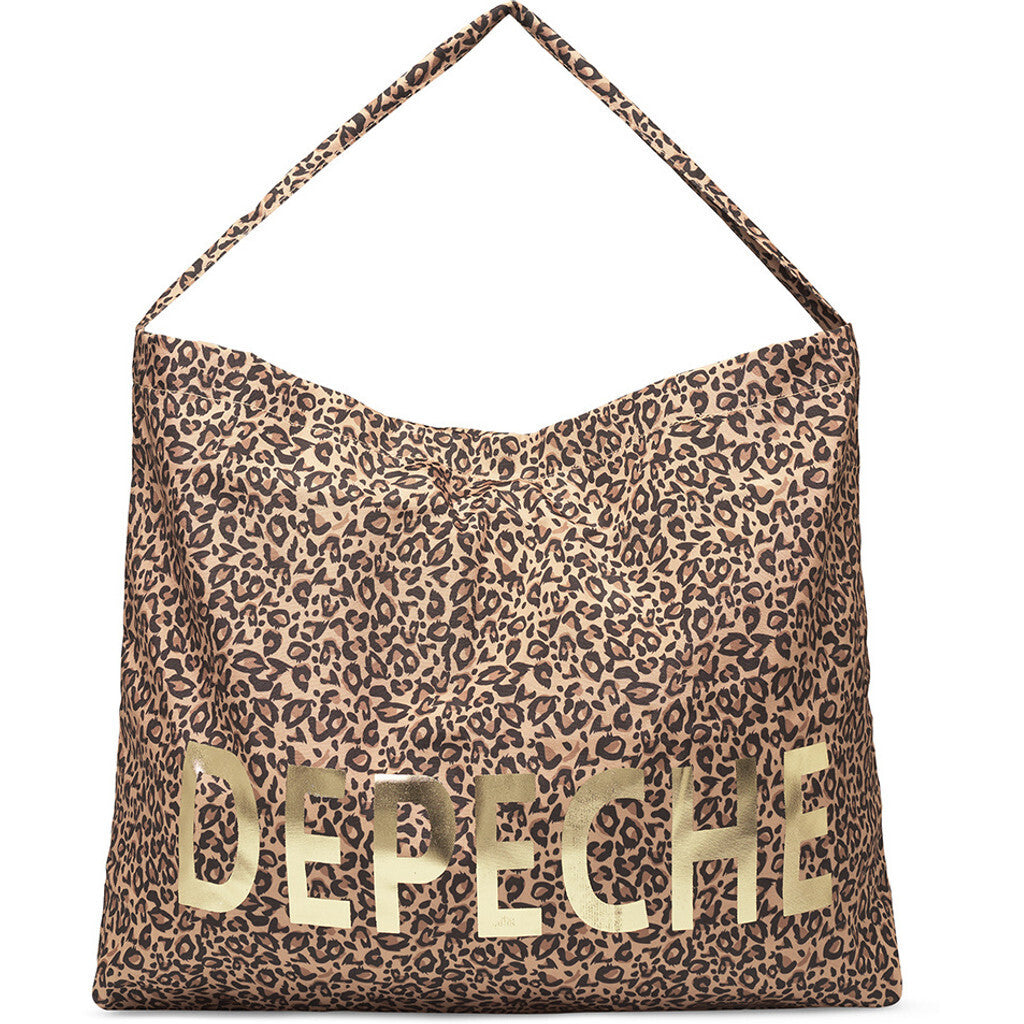 Depeche Shopper Leopard Printed