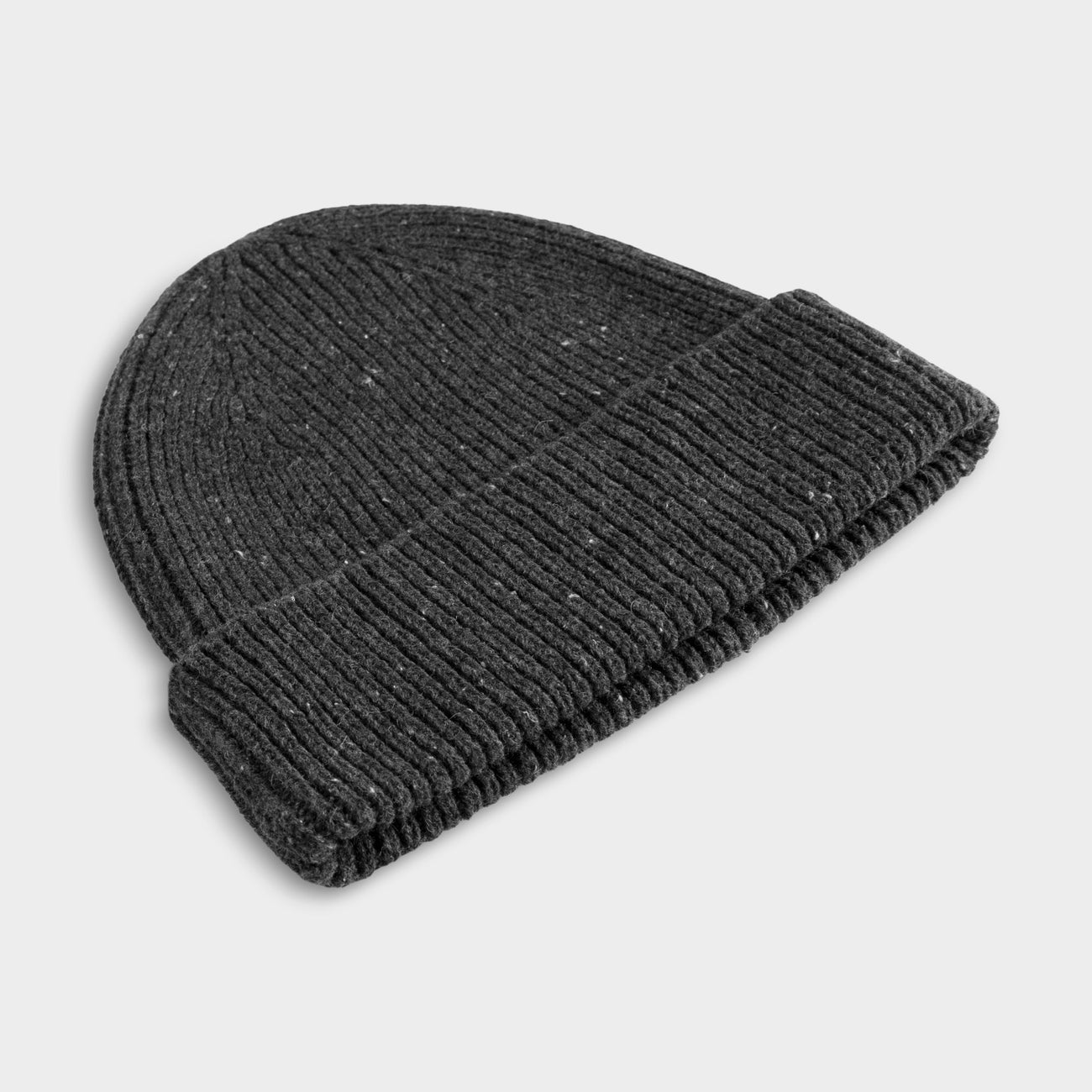 Dedicated Beanie Hemavan Wool Dark Grey Melange