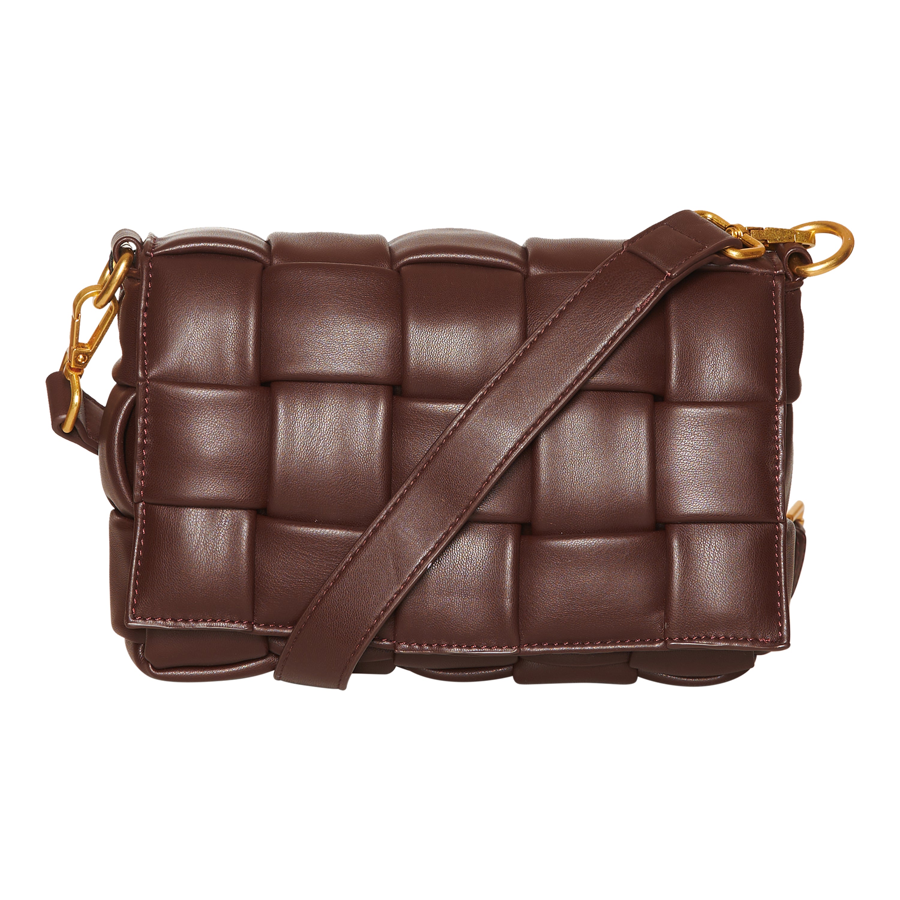 Noella Brick Bag Dark Brown