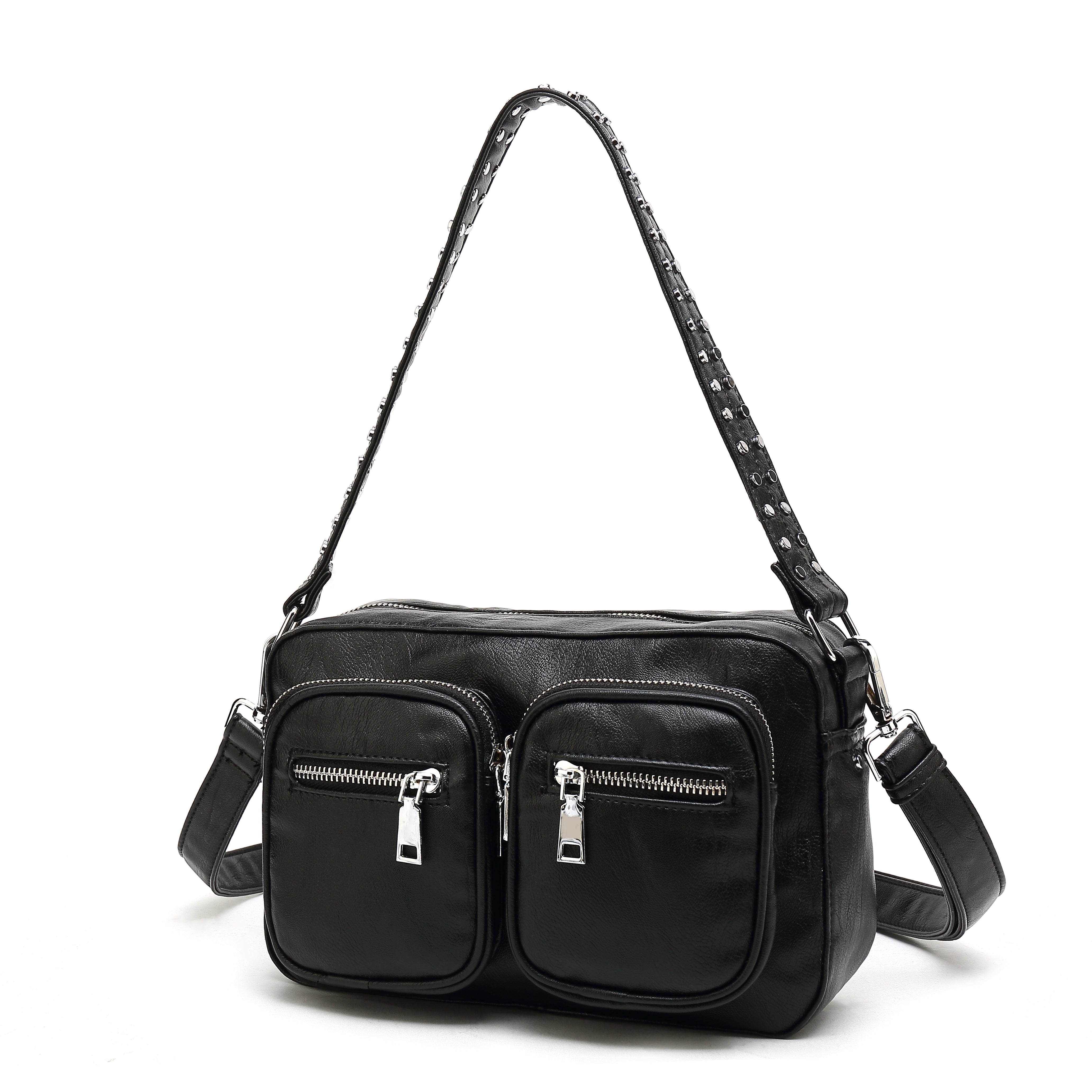 Noella Celina Bag Black Leather Look