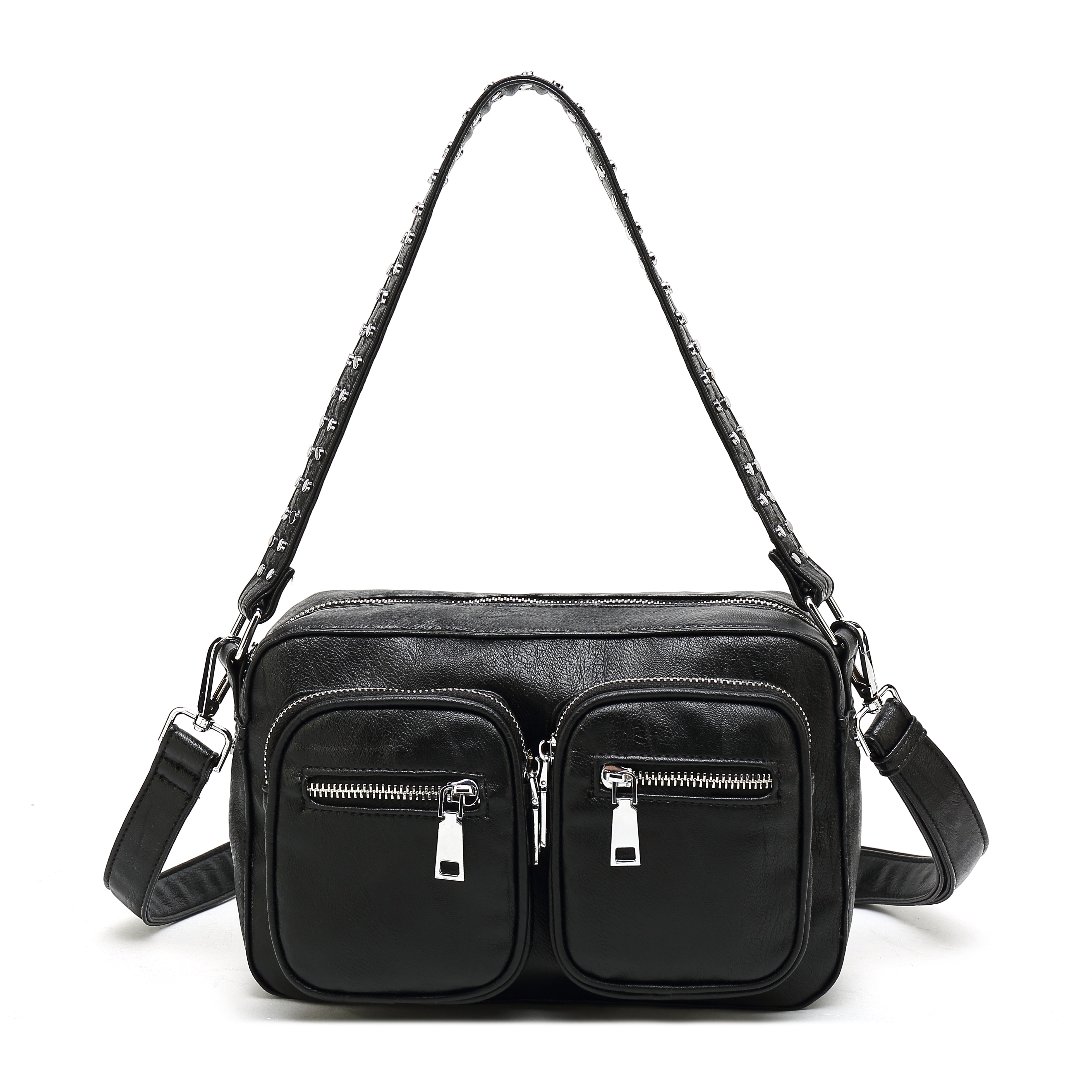 Noella Celina Bag Black Leather Look