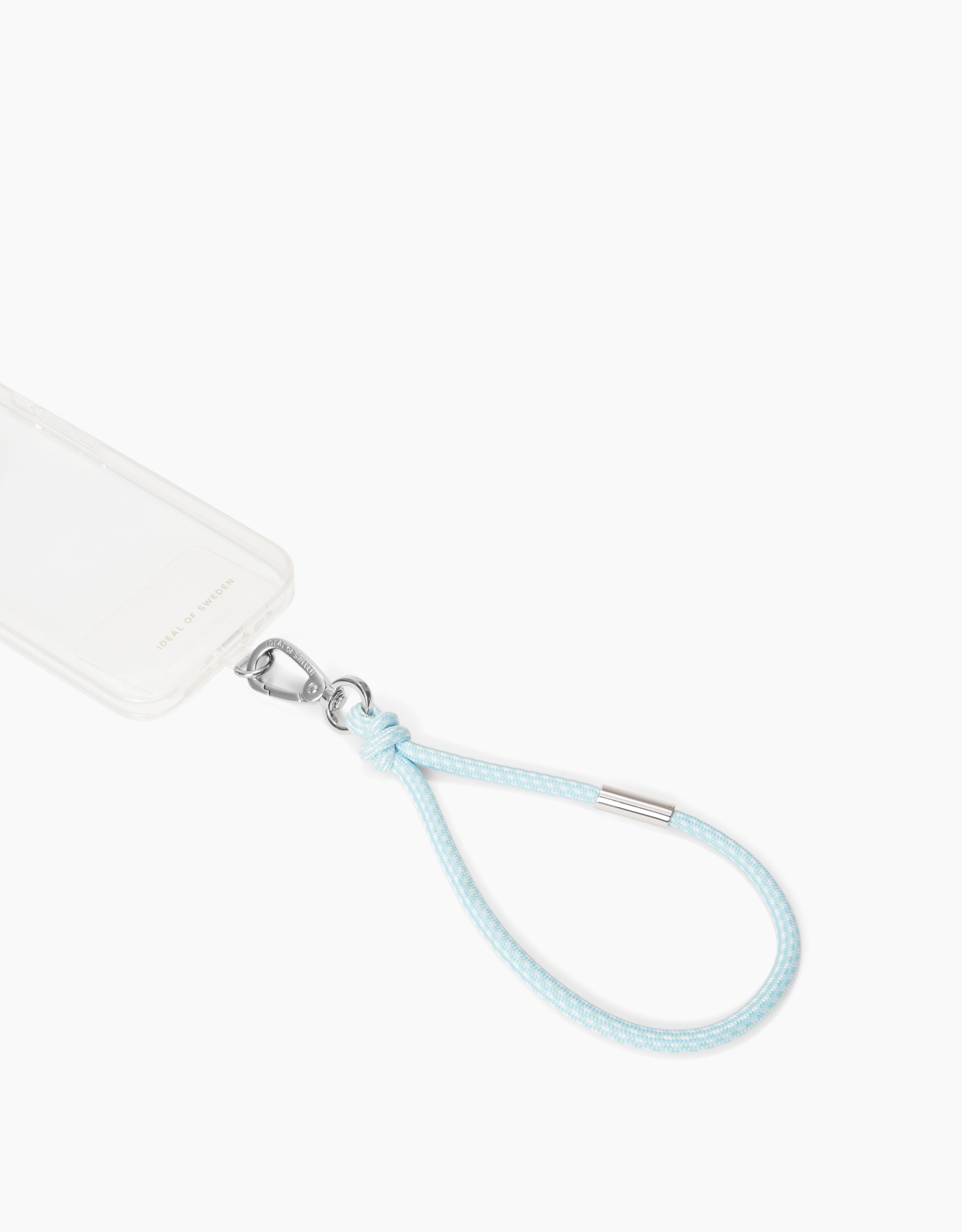 IDEAL OF SWEDEN Cord Phone Wristlet Multi Light Blue