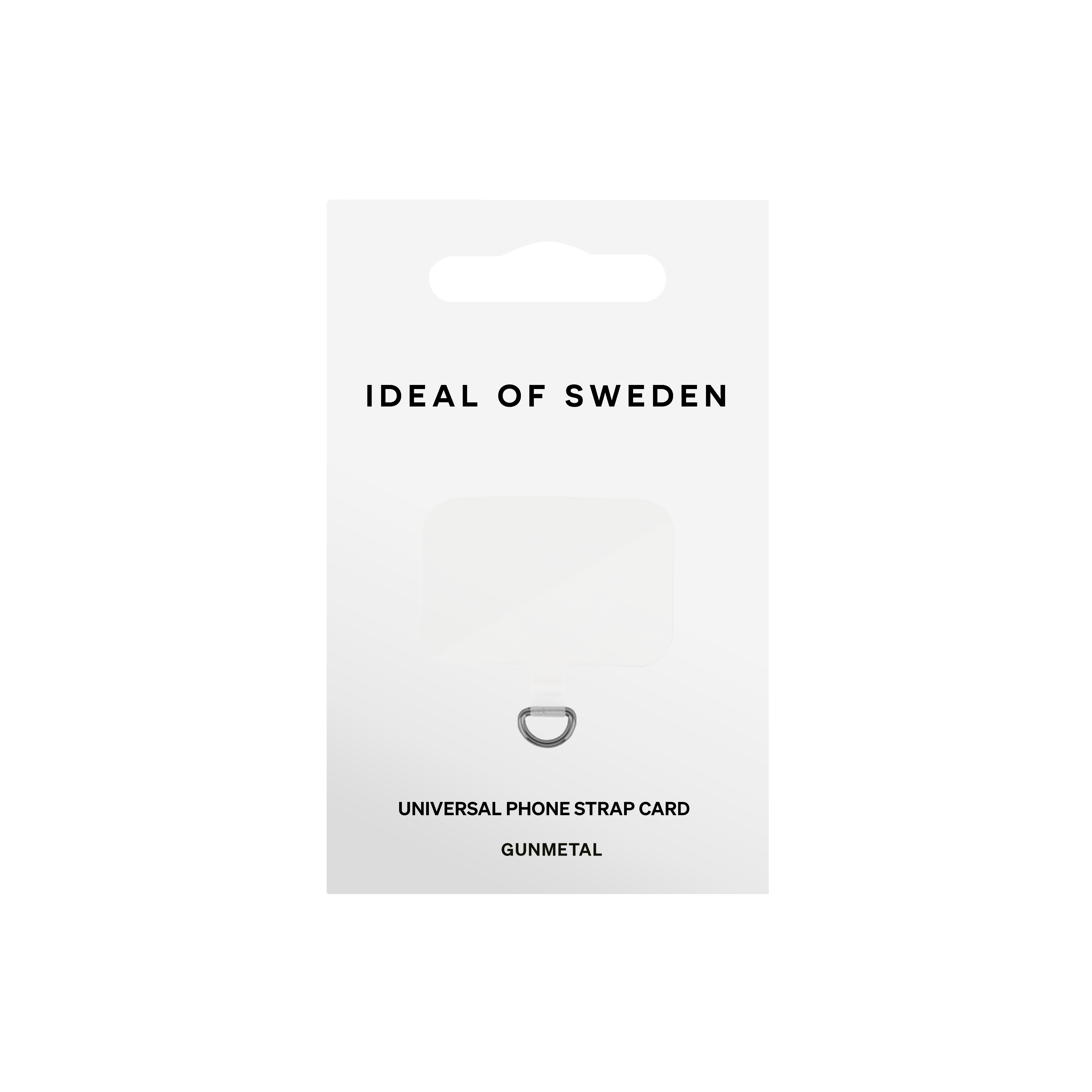 IDEAL OF SWEDEN Universal Phone Strap Card Gunmetal