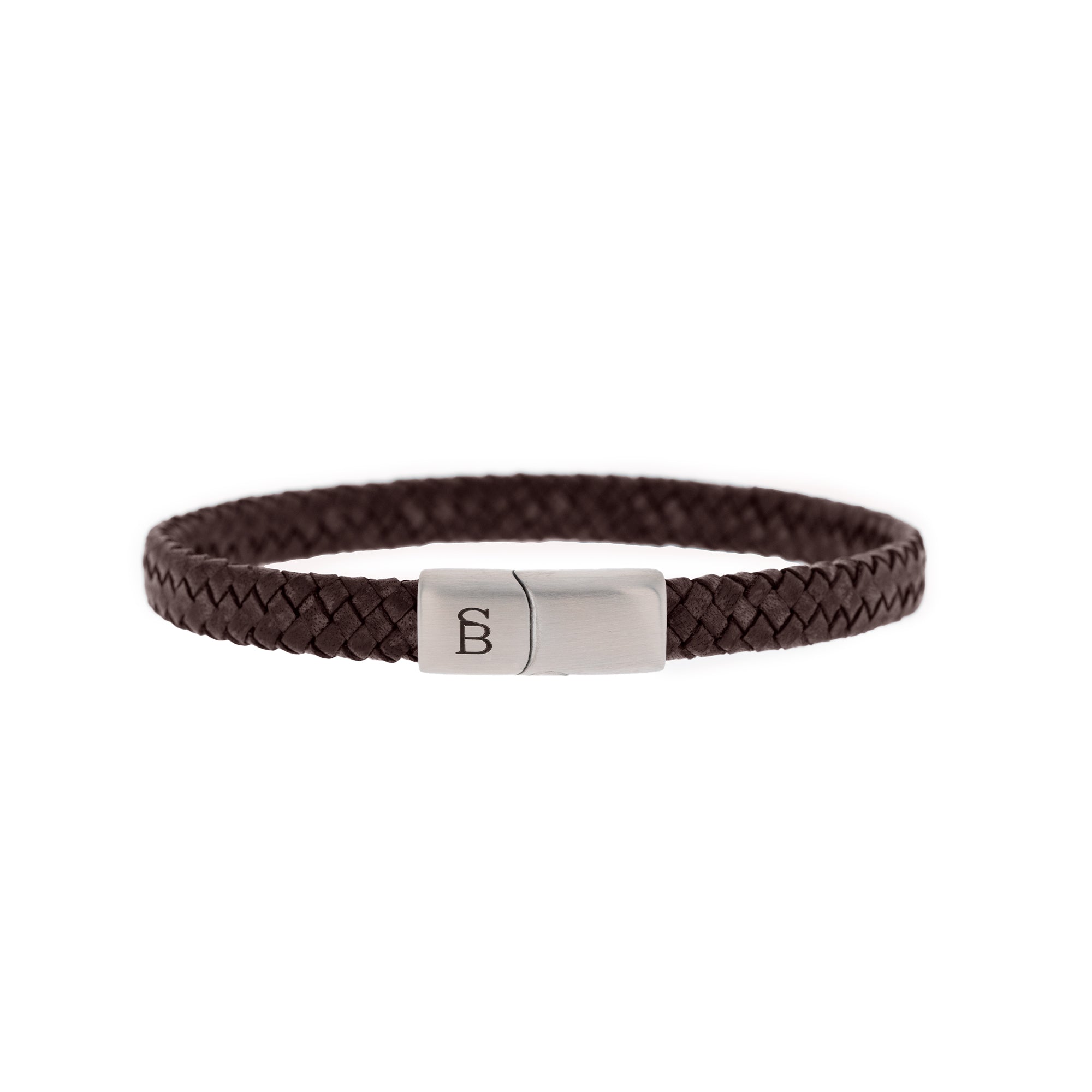 Steel & Barnett Läder Armband Riley Vintage Brown