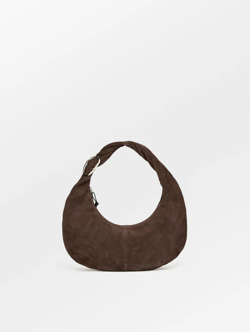 Becksöndergaard Handväska Suede Lona Small Bag Hot Fudge Brown