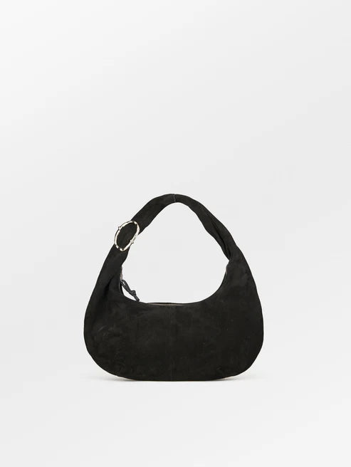 Becksöndergaard Handväska Suede Lona Small Bag Black