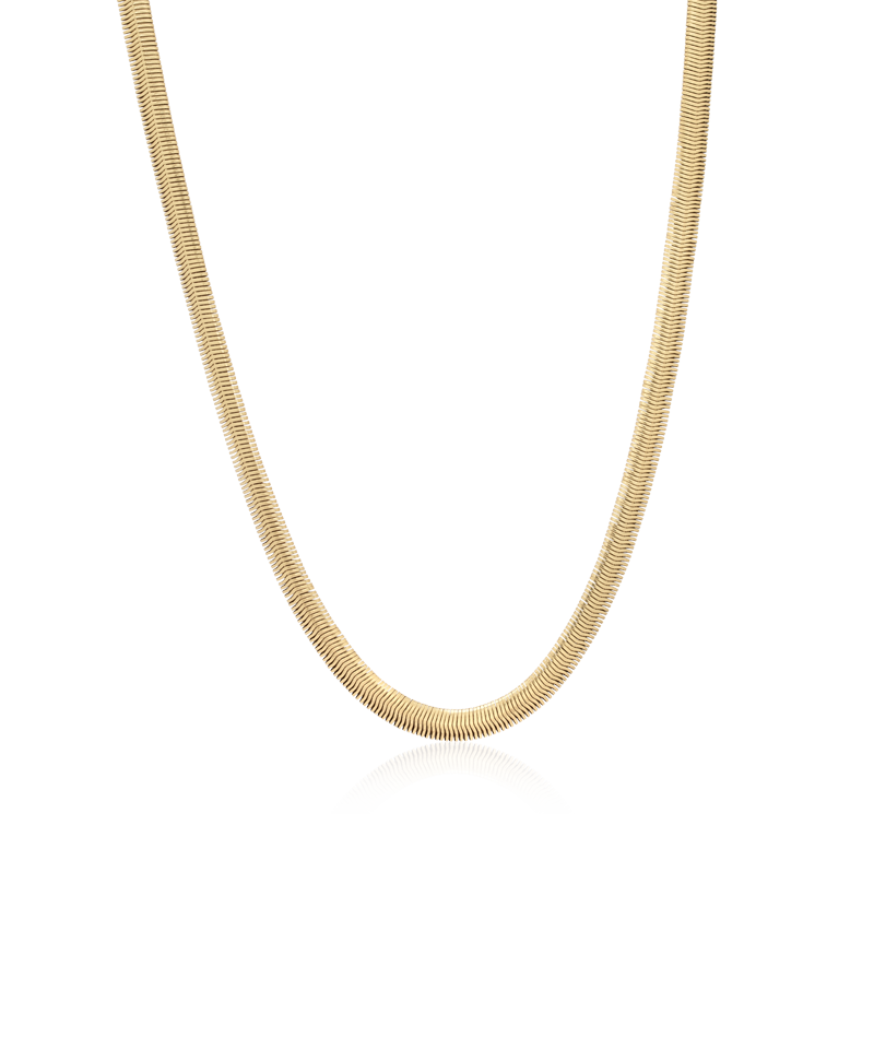 Blomdahl Halsband Grand Plain Chain, Golden