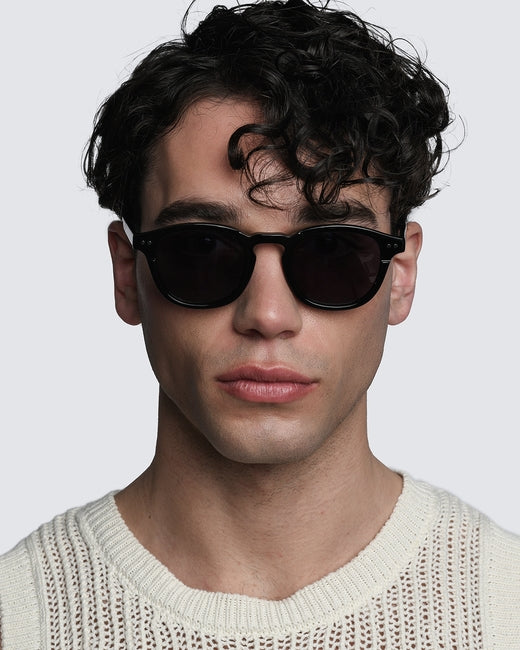 Corlin Eyewear Todd Black Black Solglasögon